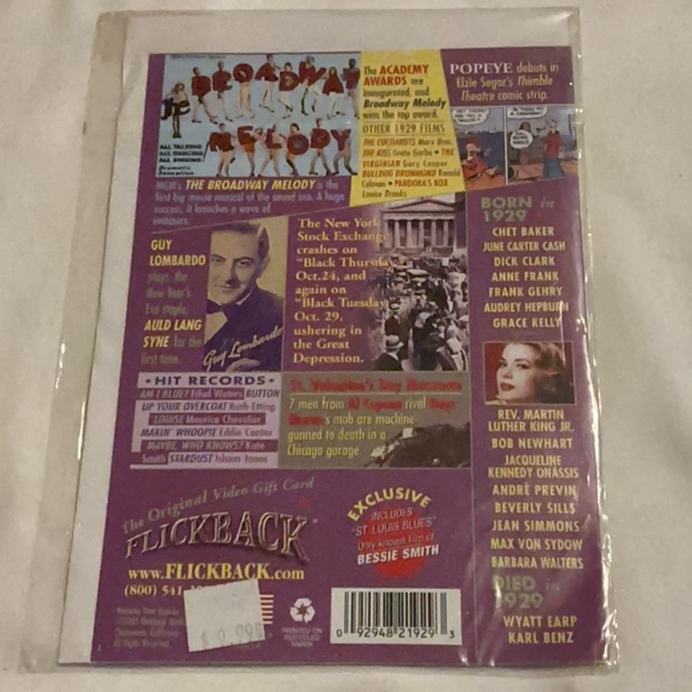 NWT Vintage Flashback DVD Set 1929 & 1979 - Retro Music & Pop Culture - Picture 3 of 4